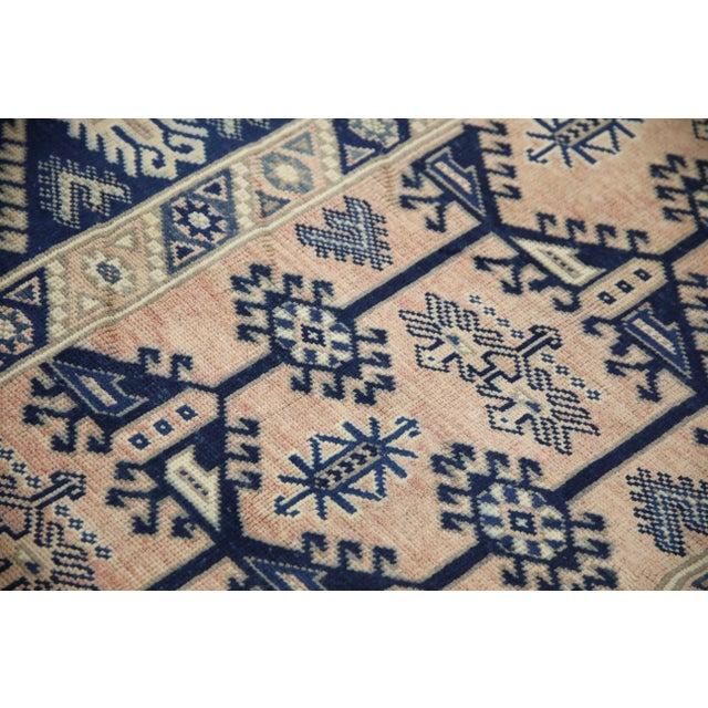 Turkish Vintage Turkish Multicolor Handmade Wool Rug Geometric & Floral 4' X 6'11" For Sale - Image 3 of 7