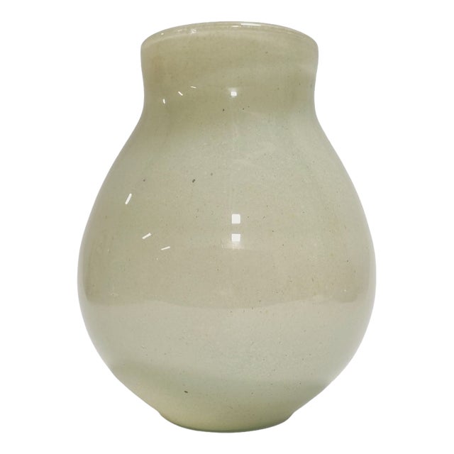 Scandinavian Glass Vase, 1970s For Sale