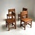 Vintage Dutch Chairs in Oak, 1920s, Set of 4 For Sale - Image 10 of 10