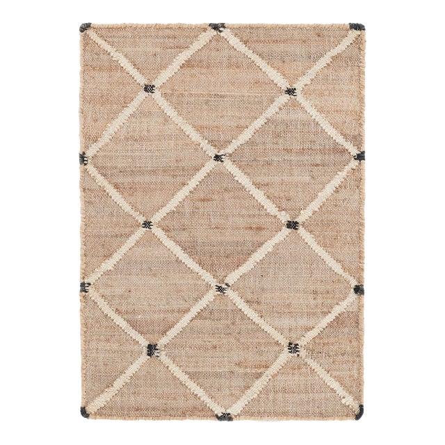 Dash & Albert by Annie Selke Kali Natural Woven Jute Rug, 8' 6" x 11' 6" For Sale