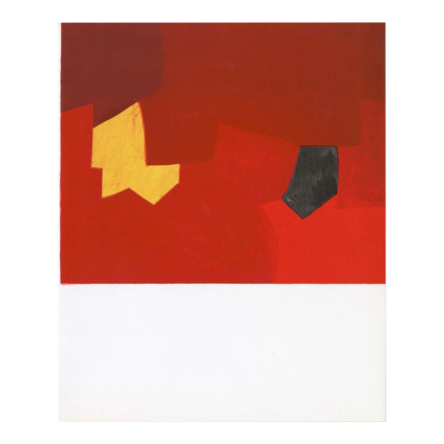 Serge Poliakoff Lithograph C. 1970 For Sale