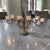 Low Profile Candelabra Centerpiece For Sale - Image 4 of 10