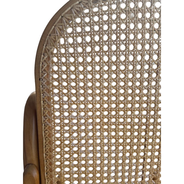Vintage Rocking Chair Country Style Bentwood Thonet For Sale - Image 11 of 13