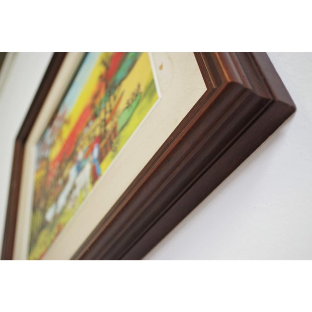 Painting Agricultural Landscape, Zavagnor, in Good conditions. Designed 1990 to 1999