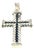 1990s David Yurman Sterling Silver Cross Pendant Estate DY697 For Sale