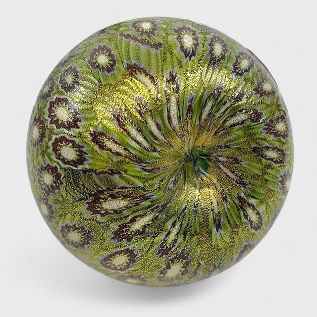 Fratelli Toso Fratelli Toso Murano Murrine Millefiori Vase From Italy For Sale - Image 4 of 9