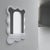 Yellow Medium Contemporary Sculptural Wavy Wall Mirror – Hvyli 10 by Oitoproducts For Sale - Image 8 of 17