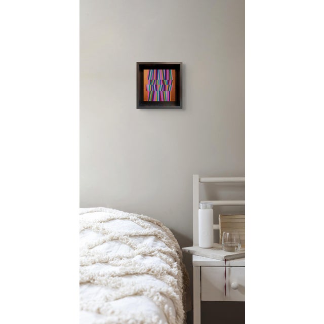 Size without the frame: 20 x 20 cm (7.9 x 7.9 in) Size including the frame: 25 x 25 cm (9.8 x 9.8 in) Cristina Ghetti is a...