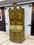 Antique Bombe paint decorated Venetian Secretary Bookcase in a hard to find small size Floral panels on base with paint...