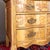 Italian Florentine Style Painted Gold Distressed Chest of Drawers For Sale - Image 9 of 13