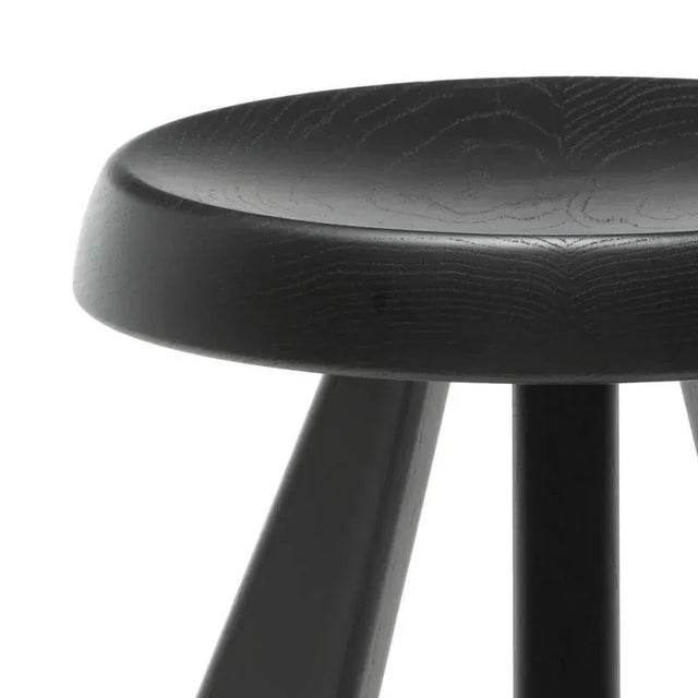 Contemporary Meribel Wood Stool by Charlotte Perriand for Cassina For Sale - Image 3 of 15