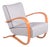Art Deco Czech H-269 Lounge Chair J. Halabala for Up Závody, 1930s For Sale
