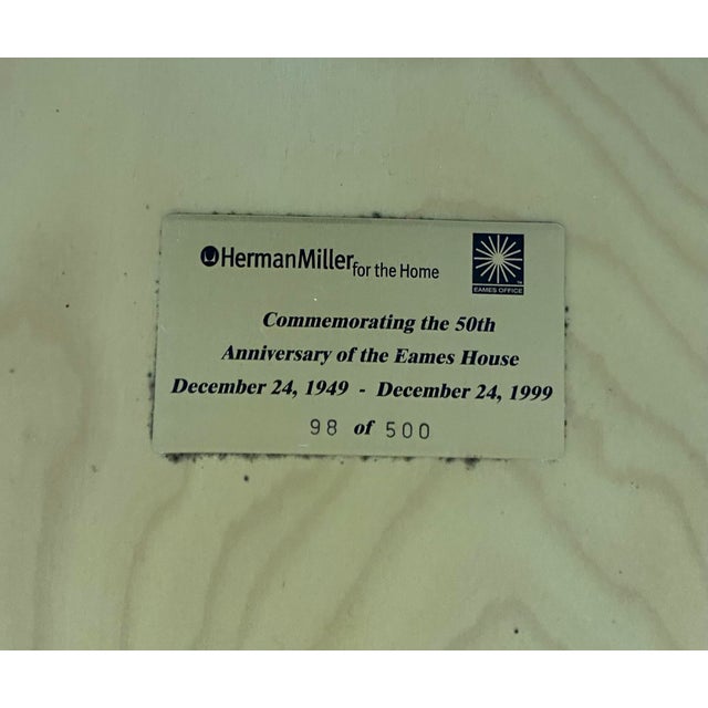 Eames Palisades House Anniversary Coffee Table by Herman Miller, 1999 For Sale - Image 12 of 12