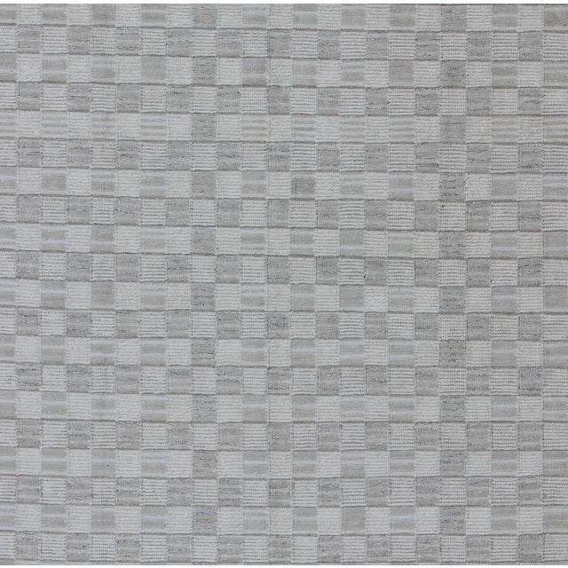 Large Modern Scandinavian Design Rug by Keivan Woven Arts 10'2 X 13'10 For Sale - Image 4 of 6