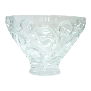 Large Lalique Crystal Bowl Centerpiece