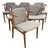 Set of 6 Danish 1960s Dining Chairs Teak & Oak Hans Olsen for n.a. Jørgensens Møbelfabrik For Sale