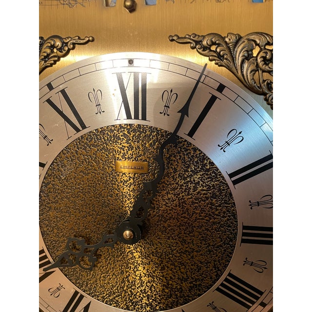 Great vintage clock. Measures 74" x 9.75" x 16" Chairish sells clocks only with the display as the intended use. The...