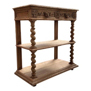 Late 19th Century Oak Console For Sale