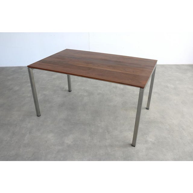 Modern Dining Table in Walnut by Bert Plantagie, 2000s For Sale - Image 3 of 10