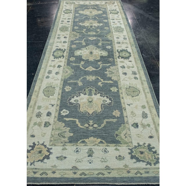 Turkish Oushak Rug 4' x 11'11" #18096 Explore a curated collection of hallway runners, wool rugs, and handmade...