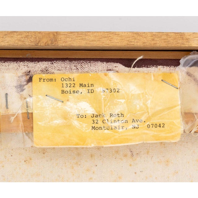 Jack Roth "Thesis Xviii" Acrylic on Canvas, 1981 For Sale - Image 13 of 15