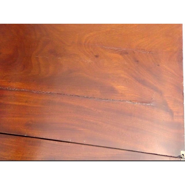 Wood Early 19th Century Beautiful American Empire Mahogany Card or Game Table For Sale - Image 7 of 8