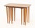 Modern Modern Walnut Nesting Tables, 3 For Sale - Image 3 of 9