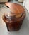 Rare Brazilian Mid-Century Sculptural Executive Desk With Tambour Pedestal For Sale - Image 4 of 16