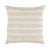 Contemporary Schumacher Acadia 24" Pillow in Greige For Sale - Image 3 of 3