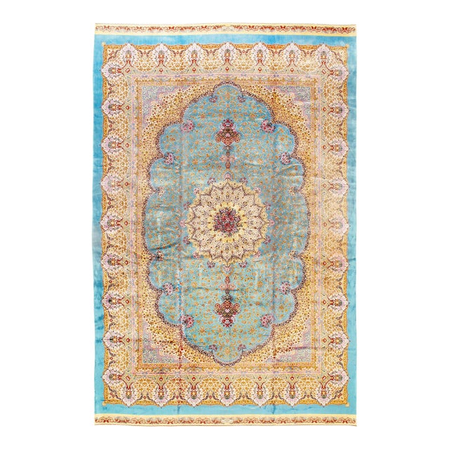 Pasargad DC Exquisite Design Paris Palace Fine Power Loom v. Silk Rug For Sale