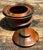 Vintage Inlay Wood Round Lidded Box For Sale - Image 9 of 12