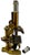 Antique Fine Quality Fancy Model Solid Brass Doctors Microscope by Bausch & Lomb Optical Co. New York - Circa 1898 For Sale - Image 15 of 18