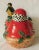 Debbie Mum's Crazy for Cookies Holly Jolly Santa Claus Christmas Holiday Cookie Jar For Sale In West Palm - Image 6 of 9