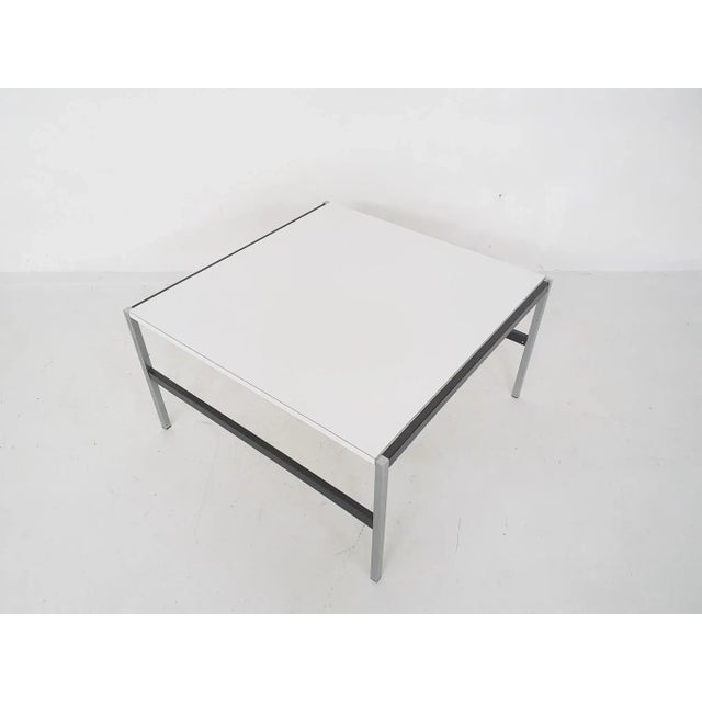 About this item Metal frame and white melamine top Coen De Vries Coen de Vries was a Dutch industrial designer en...