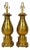 1960s Hollywood Regency Stiffel Brass Artichoke Table Lamps - a Pair For Sale