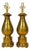 Pair of Hollywood Regency Brass Artichoke Table Lamps by Stiffel, 1960s For Sale