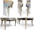 1950s Regency Asymmetrical Boudoir or Parlor Chairs - A Pair For Sale - Image 11 of 12