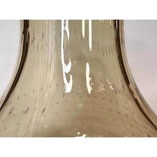 Mouth-Blown Art Glass Vase attributed to WMF, Germany, 1950s For Sale - Image 10 of 15