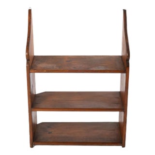 Primitive Antique Pine Shelf For Sale