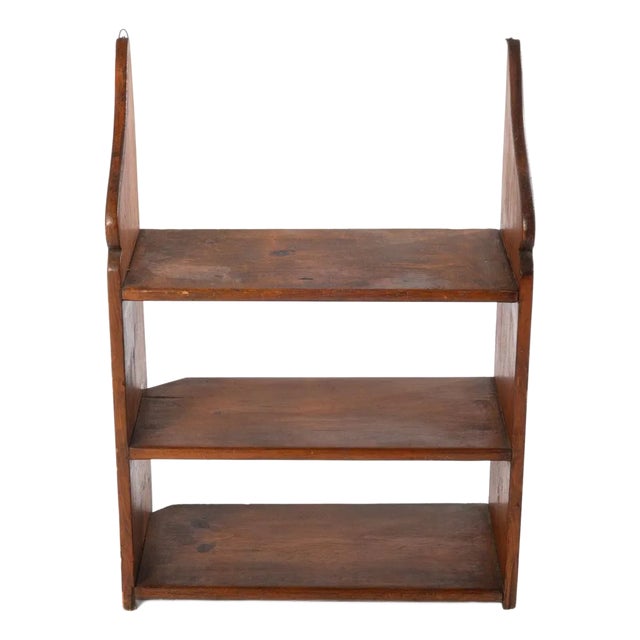 Primitive Antique Pine Shelf For Sale