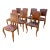 Elegant Set of Eight French Louis XV Antique Dining Chairs From the Late 1800s For Sale