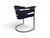 Dining Chairs in Steel and Black Velvet, 1970s, Set of 6 For Sale - Image 12 of 18
