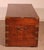 19th Century Camphor Wood Marine Chest with Double Locks For Sale - Image 10 of 15