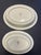 Lenox Vintage Lenox Montclair Platinum Trim Oval Serving Bowls – Pair of Ivory China Vegetable Dishes Holiday Tableware For Sale - Image 4 of 10