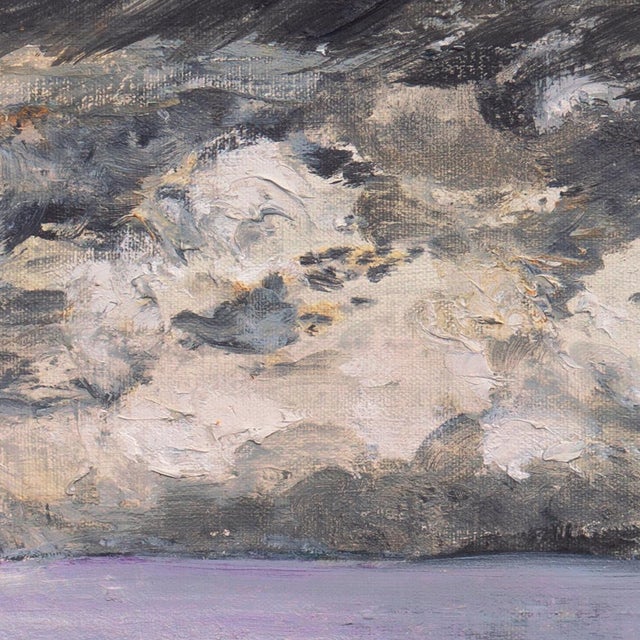 'Study in Davey's Gray' by Arthur J Colligan, Circa 1995, California Abstract Expressionist For Sale In Monterey, CA - Image 6 of 7