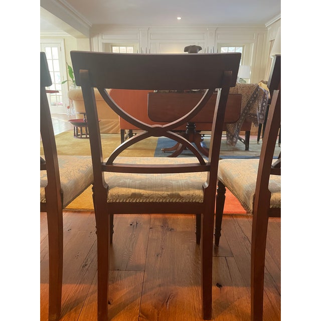 Early 19th Century Regency Mahogany Chairs - Set of 6 For Sale In New York - Image 6 of 13