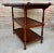 Vintage Serving Trolley with Wheels and Wings, 1970s For Sale - Image 3 of 8