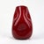 Mid-Century Ruby Red Glass Vase with Organic Hollows, Italy, 1970s For Sale - Image 6 of 6