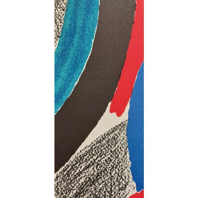Sonia Delaunay, Night Flight, 1970, Lithograph For Sale - Image 4 of 8