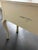 La Barge Hand Painted Blue and White French Console Tables or Entry Way Tables For Sale - Image 12 of 12